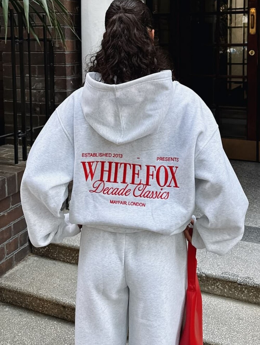 White Fox Boutique Decade Classics Essential Oversized Hoodie Small
